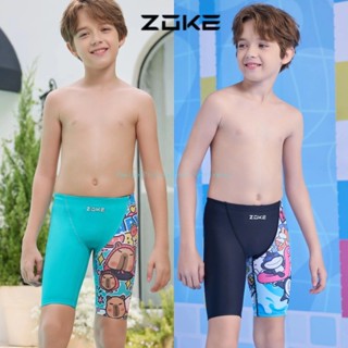 กางเกงว่ายน้ำสำหรับเด็กและวัยรุ่นแบบ Jammers ขนาด 5 นิ้ว แห้…