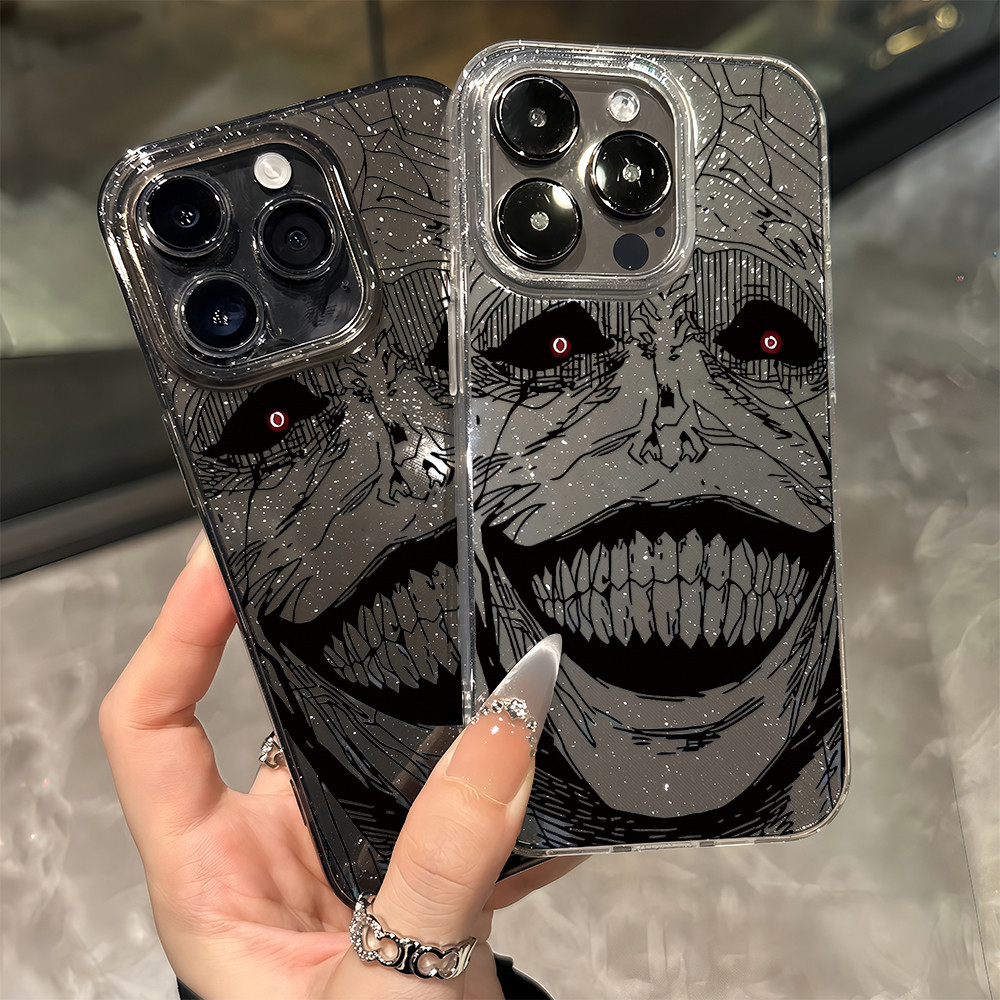 เคสโทรศัพท์ กลิตเตอร์แวววาว เคสใสนิ่มสำหรับไอโฟน For IPhone 13 14Pro 16 15 11 12Promax 6/7/8 Plus X XR XSMAX SFGT0033