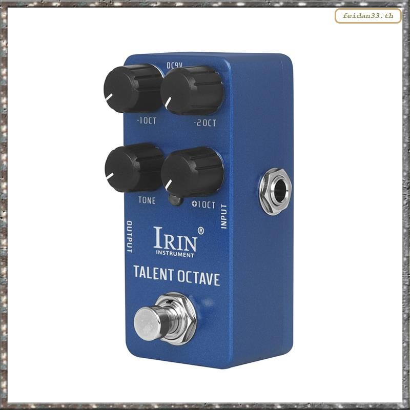 [LHY] -19 Talent Octave Guitar Effect Pedal 3 Octave แยกเสียงเอฟเฟกต์ True Bypass Pedals อุปกรณ์เสริ