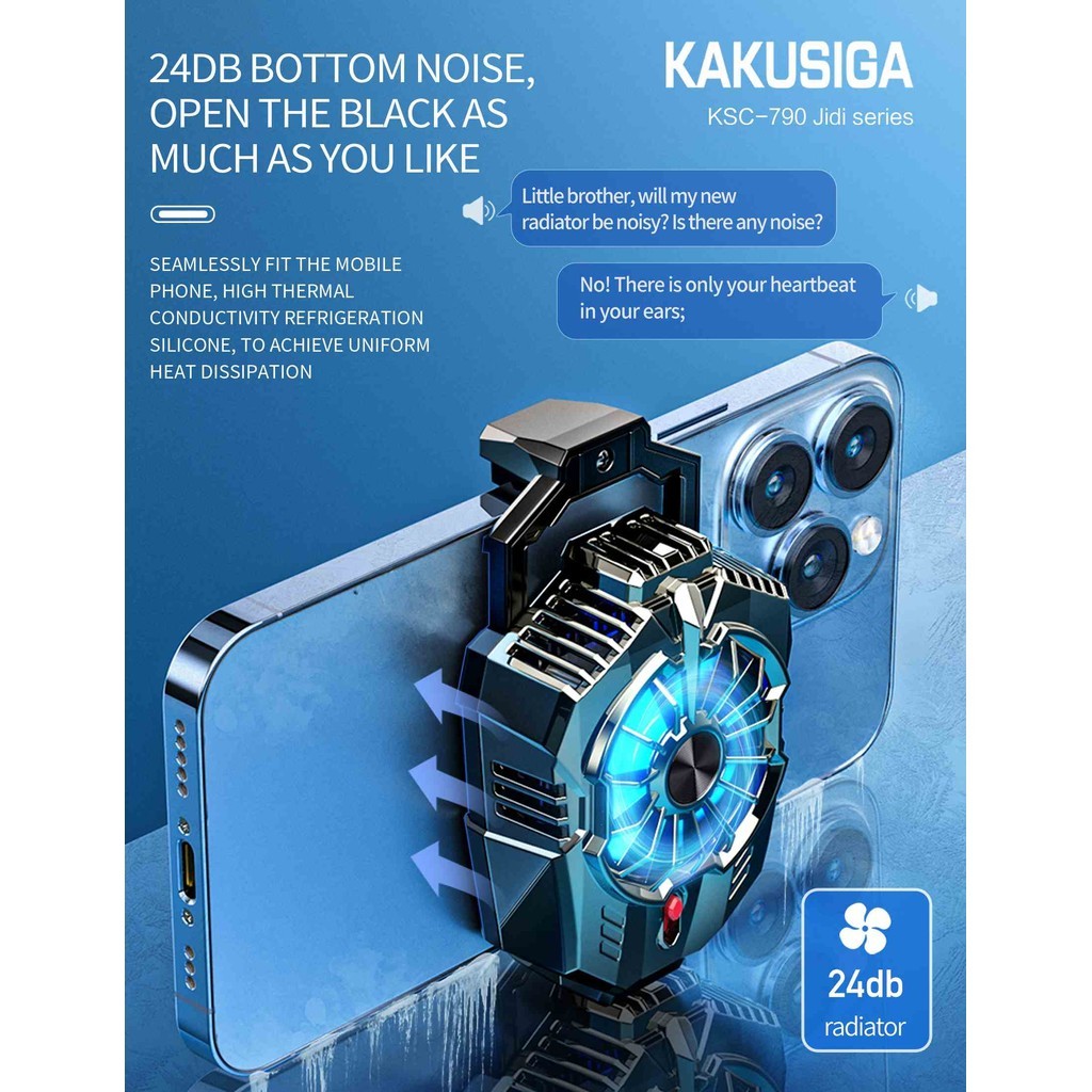 พัดลมโทรศัพท์มือถือ ระบายความร้อน AB9 KAKU