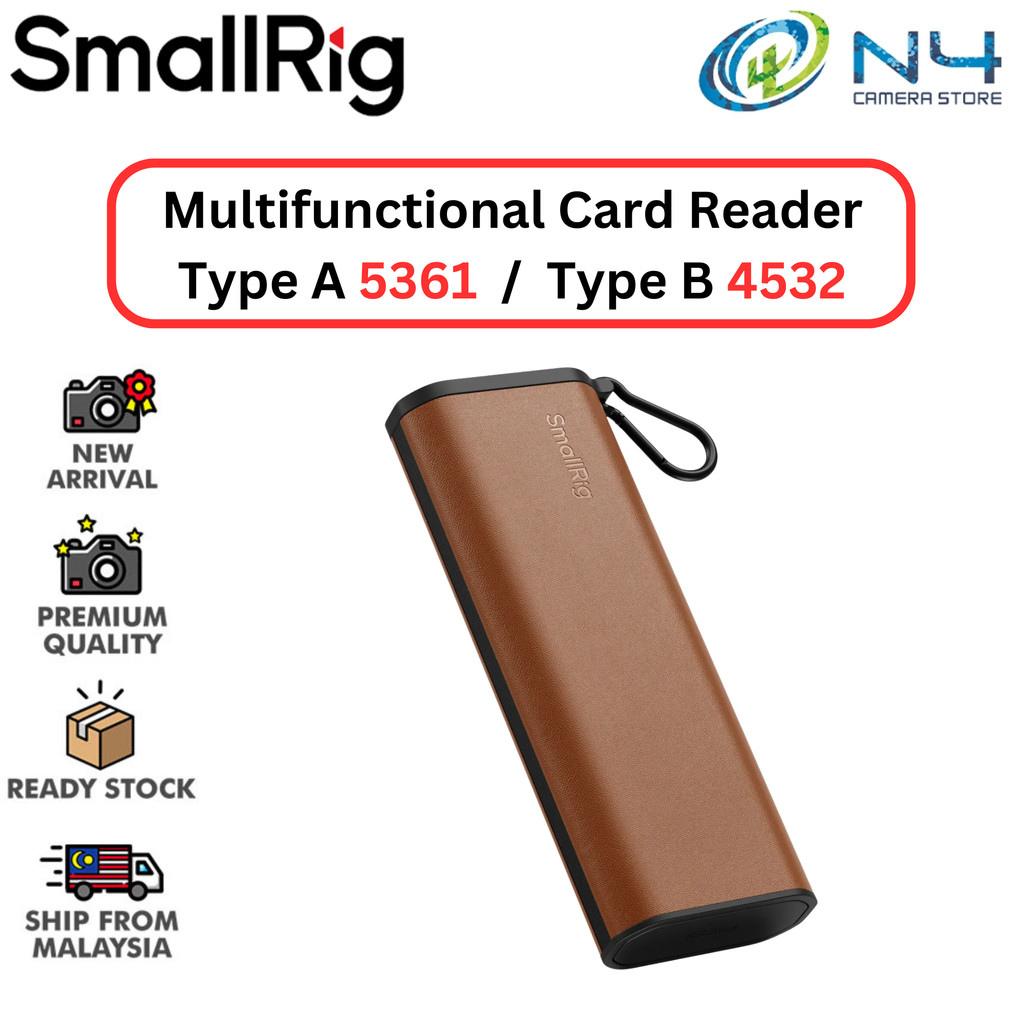 SmallRig Multifunctional Card Reader และ Storage Case สําหรับ CFexpress Type A / CFexpress Type B 53