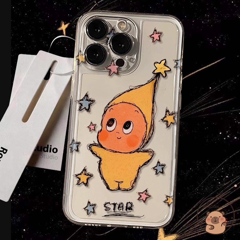สําหรับ Honor 200 100 90 80 70 60 50 30 20 Pro Lite SE 20s 20i 10i 9X X9C X8 X8C X6 Pro 5G 4G เคสโทรศัพท์น่ารัก Twinkle Star คนทาสี Graffiti การ์ตูน Soft Casing Case ฝาครอบกรณี