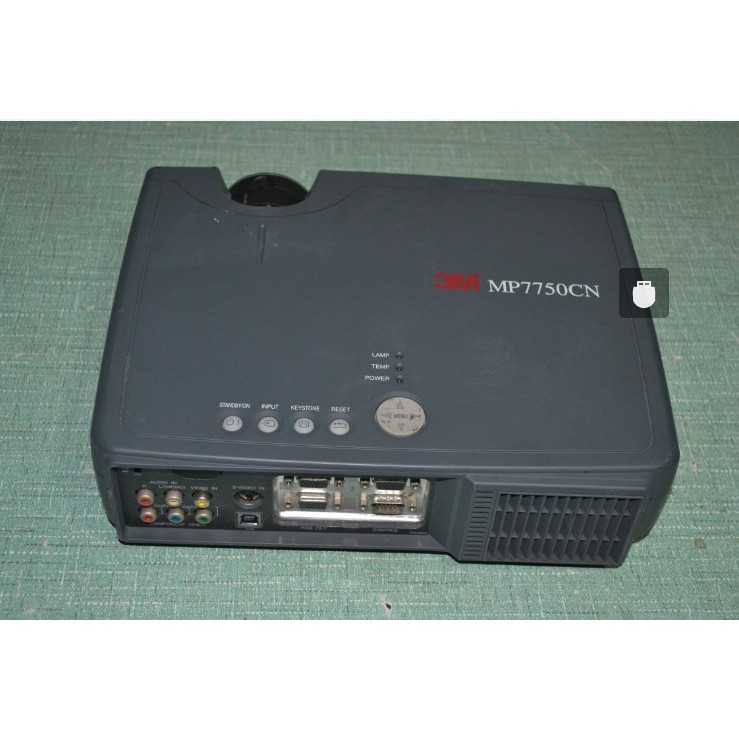 โปรเจคเตอร์มือสอง โปรเจคเตอร์ 3M MP7750CN HD เทคโนโลยี LCD Home Cinema ข้อเสนอพิเศษ