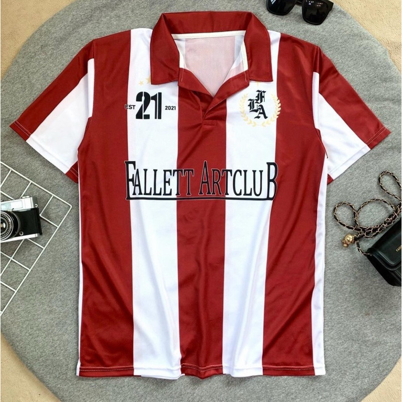 เสื้อโปโลกีฬา 21 Club ลายทันสมัย สไตล์ฮิต