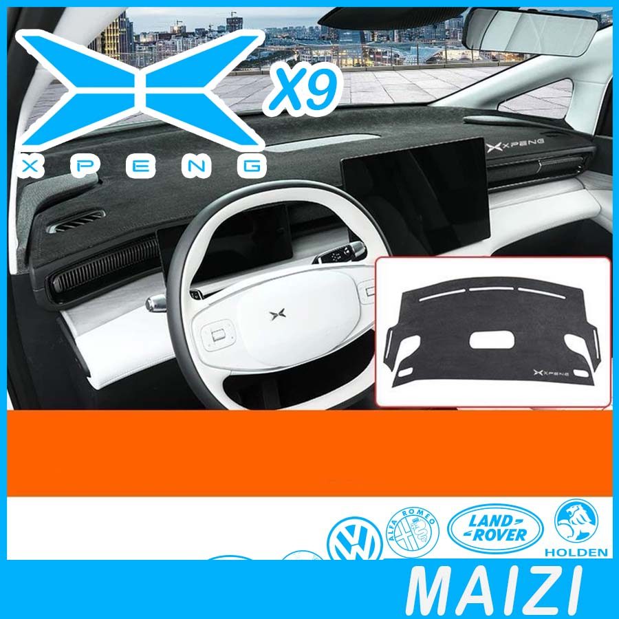 [READY]XPENG X9 Dashboard Light Blocking Mat Car Decoration XPENG X9 EV Car Decoration Accessories Z