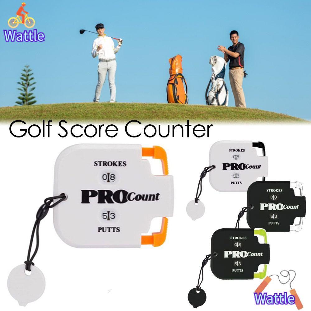 WATTLE Golf Score Counter Outdoor Handy Mini Putt Score Counter