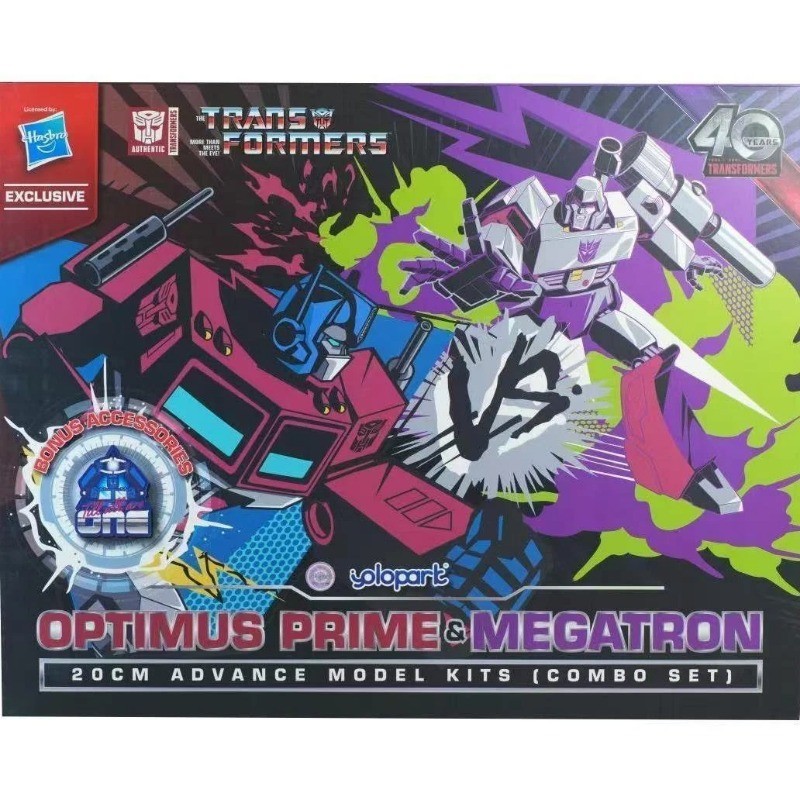 +Habo Transformers อมตะแบบเคลื่อนย้ายได้ G1 Optimus Prime Megatron Suit