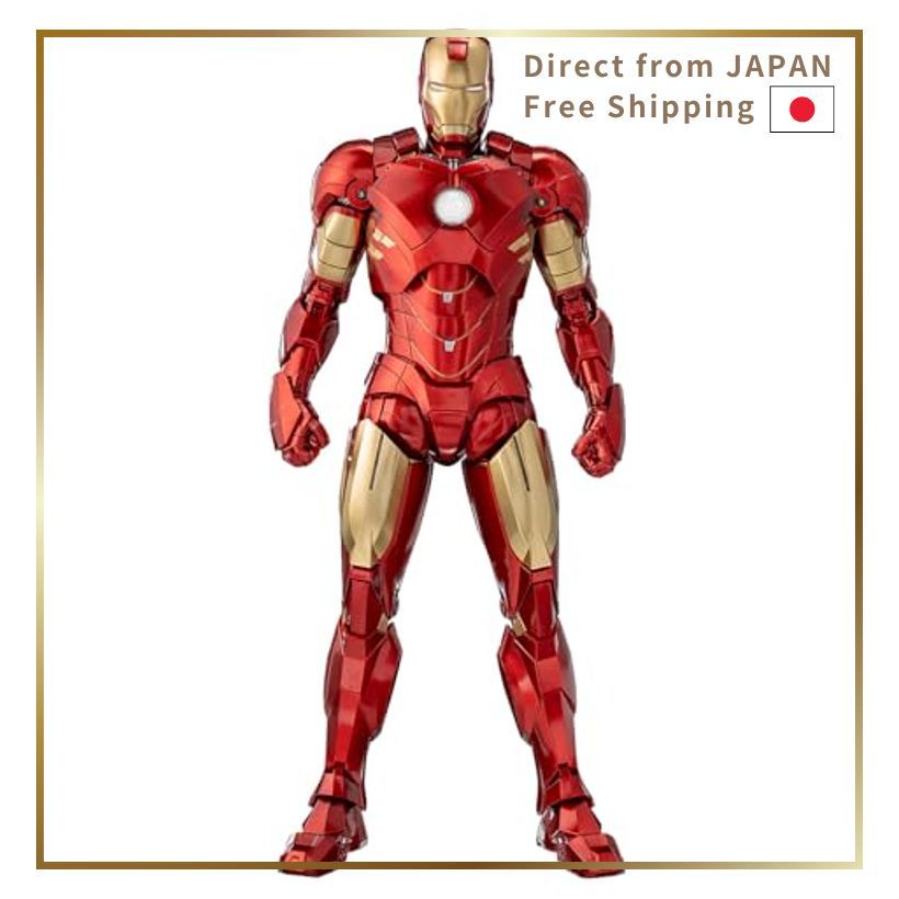DLX Marvel Studios The Infinity Saga Iron Man Mark 4 1/12 Scale Painted Action Figure