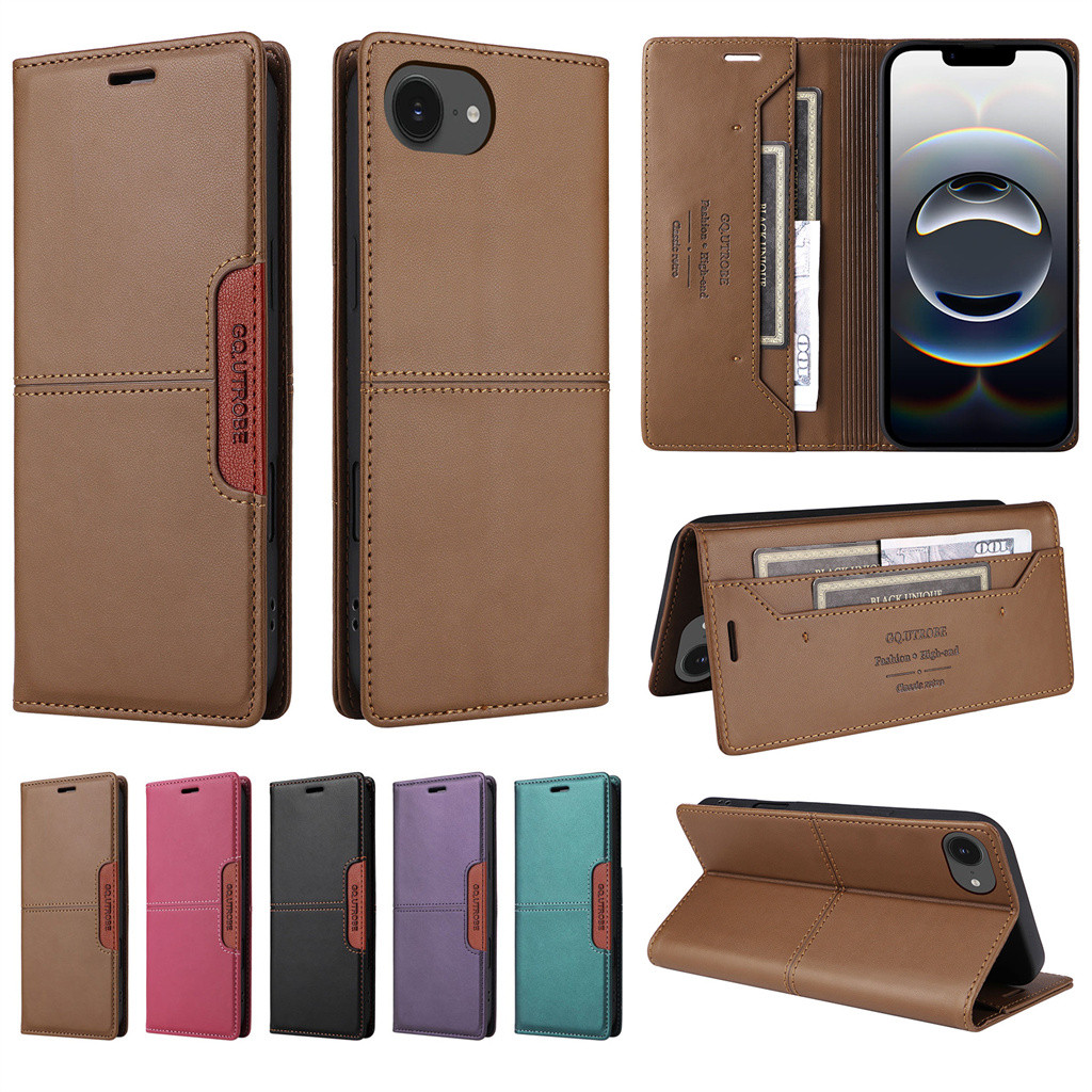 กรณีพลิกสําหรับ Case for Xiaomi Poco C85 C75 C71 C65 M8 M7 M6 M5s X7 X6 X5 X3 NFC F7 F6 Pro Splice สี PU ปกหนังกระเป๋าสตางค์แม่เหล็กเคสโทรศัพท์พร้อมช่องใส่การ์ดขาตั้ง