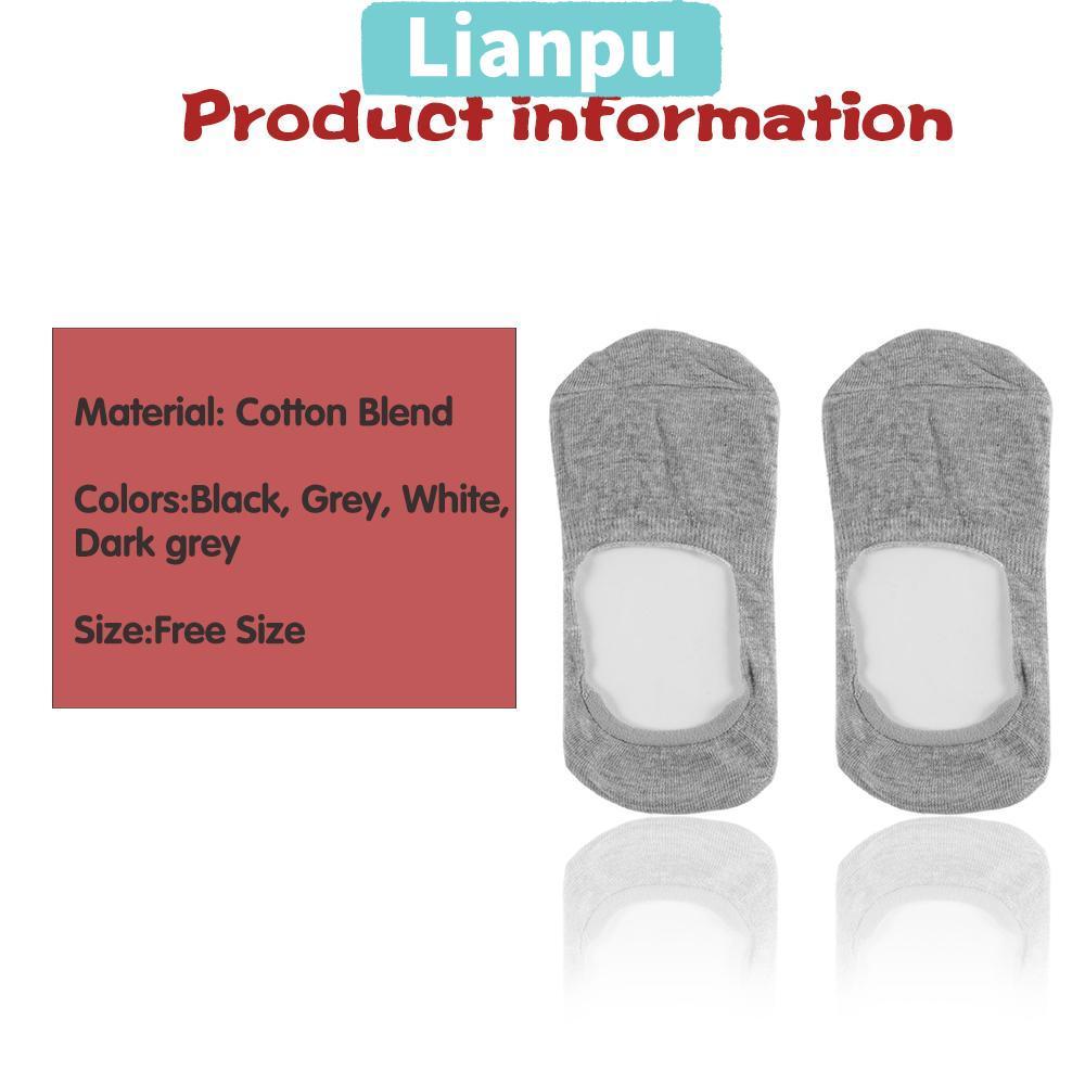 LIANPU Boat Socks Women/Men Fashion Casual Loafer