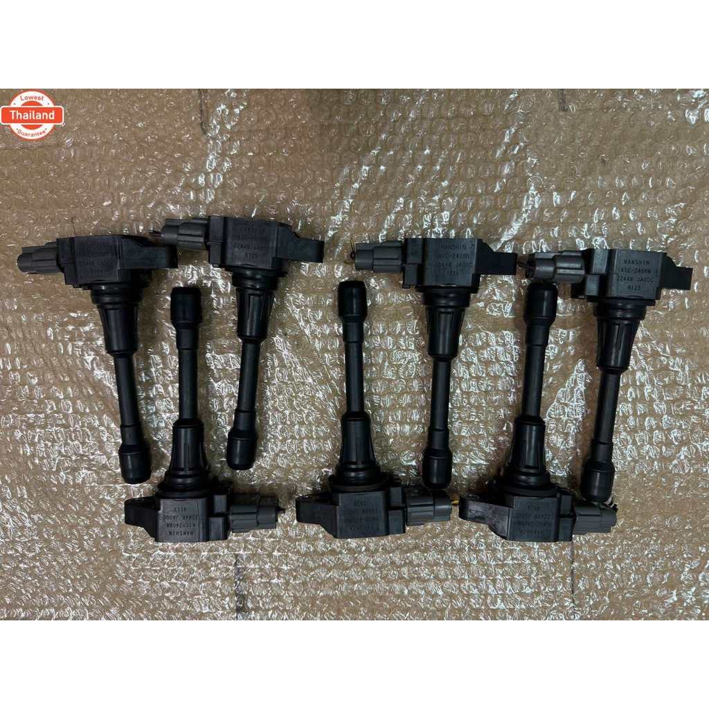 คอยล์จุดระเิด NISSAN MARCH /อัลเมร่า/ซิลฟี่/เทียน่า/ทีด้า เอร์ 22448-JA00C มือ2ญี่ปุ่น รัประกัน1เดือ