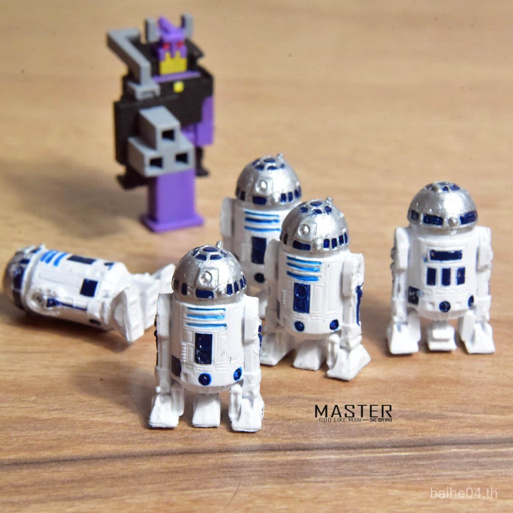 ร้อนขายสั่งซื้อต้นฉบับสินค้าจํานวนมาก Star Wars R2-D2 การ์ตูนตุ๊กตารุ่นตกแต่งของเล่น