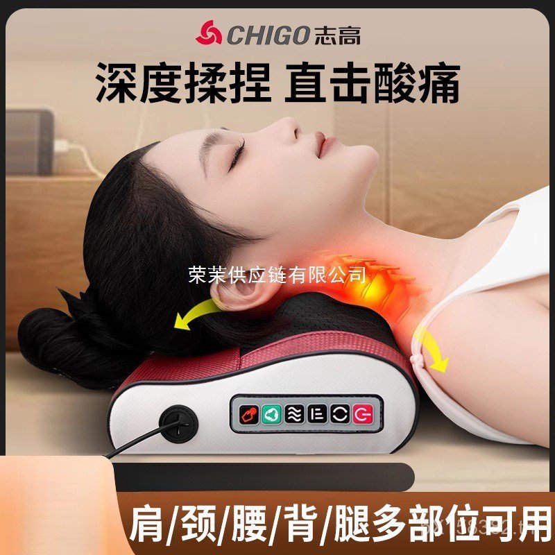 เบาะครัวเรือนนวดหมอนกระดูกสันหลังส่วนคอมัลติฟังก์ชั่ไหล่คอนวดนวดเอวกลับนวดคอ XDD3