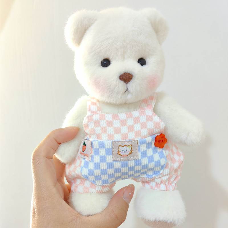 ชุดตุ๊กตา 15cm ชุดตุ๊กตา 10cm เฉพาะเสื้อผ้าเด็ก] 20 ซม.Lena Bear Doll Doll Clothes Strap Jumpsuit Ov