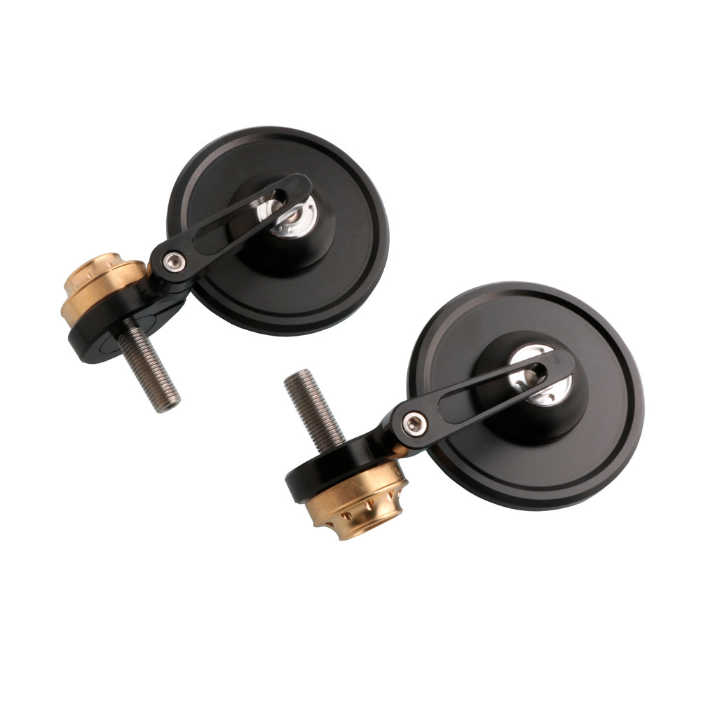 เหมาะสําหรับ Honda CB650R ดัดแปลงกระจกมองหลัง CB400F กระจกจับ CB650F กระจกเทอร์มินัลทองแดงบริสุทธิ์