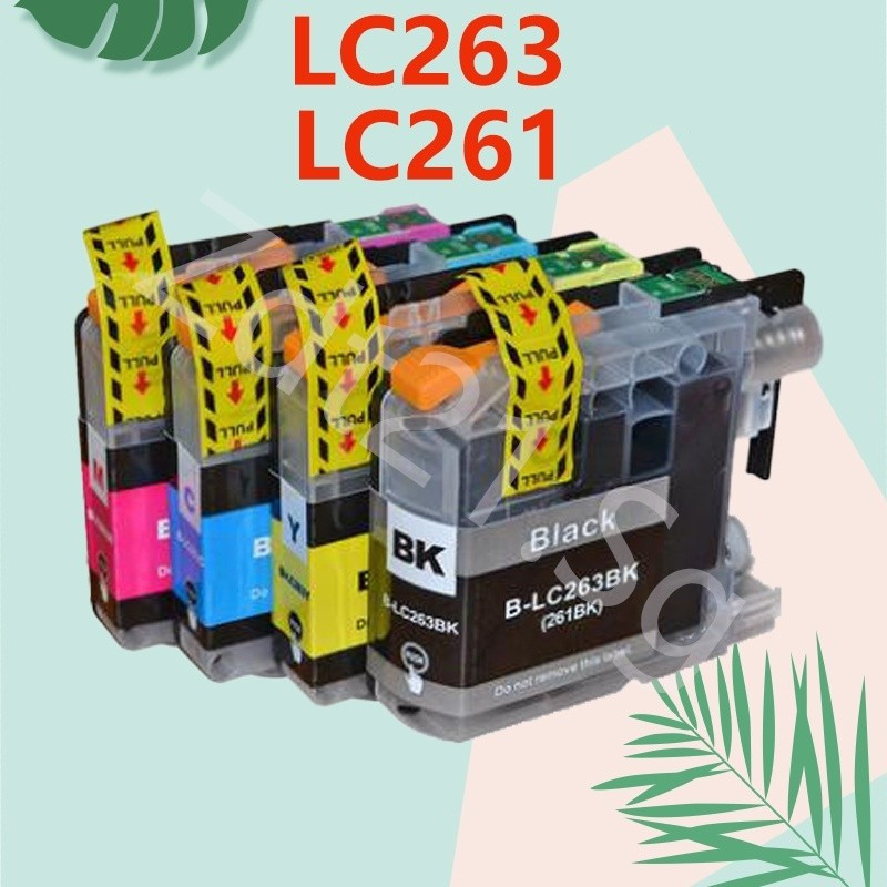 Compatibel Brother LC261 LC263 LC263BK CMY สําหรับ DCP-J562DW MFC-J480DW J680DW J880DW