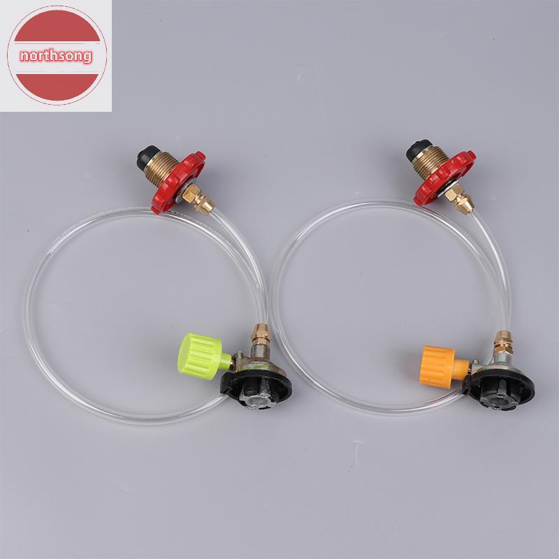 .Adapter เตาแก๊ส Outdoor Cassette เพื่ออุปกรณ์เติมแก๊สและใช้งานนอกบ้าน