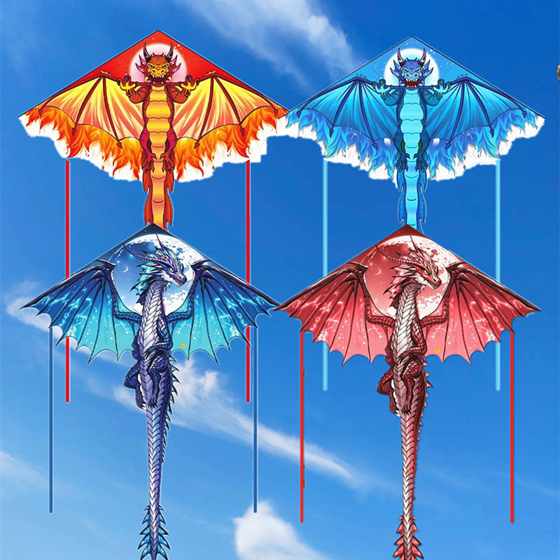 ว่าว ใหญ่ มังกรสีแดง และกิจกรรมกลางแจ้ง ราชาแห่งมังกร สําหรับเด็ก ของเล่น ราคา ถูกที่สุด ดีลบีเคเค แกลเลอรีภาพที่ 9