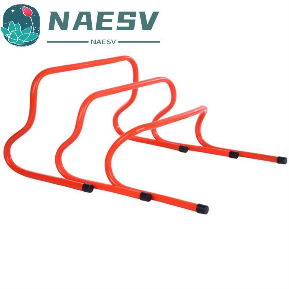 NAESV Hurdle Training, Footwork Training Adjustable Football Hurdles, Soccer Accessories Athletes Fo