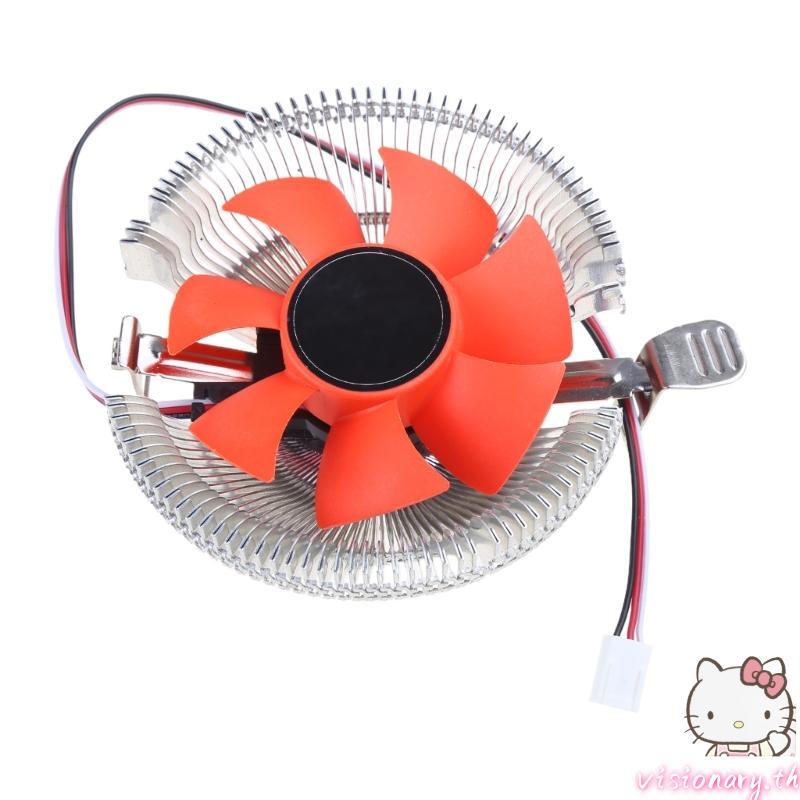 Vision CPU Cooler โลหะฮีทซิงค์พัดลม CPU หม้อน้ําระบายความร้อนสําหรับ LGA775 1150 1155 775