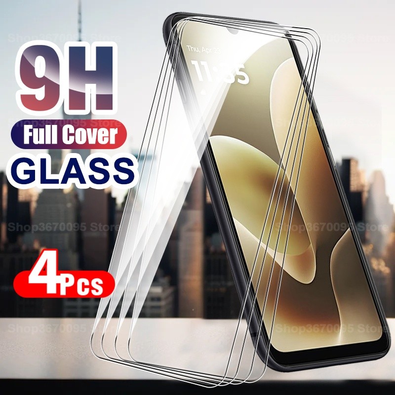 MotorolaMotoG06 G06Power 4pcs กระจกป้องกันสําหรับ Motorola Moto G06 Power MotoG06 G 06 Anti-fall ป้อ