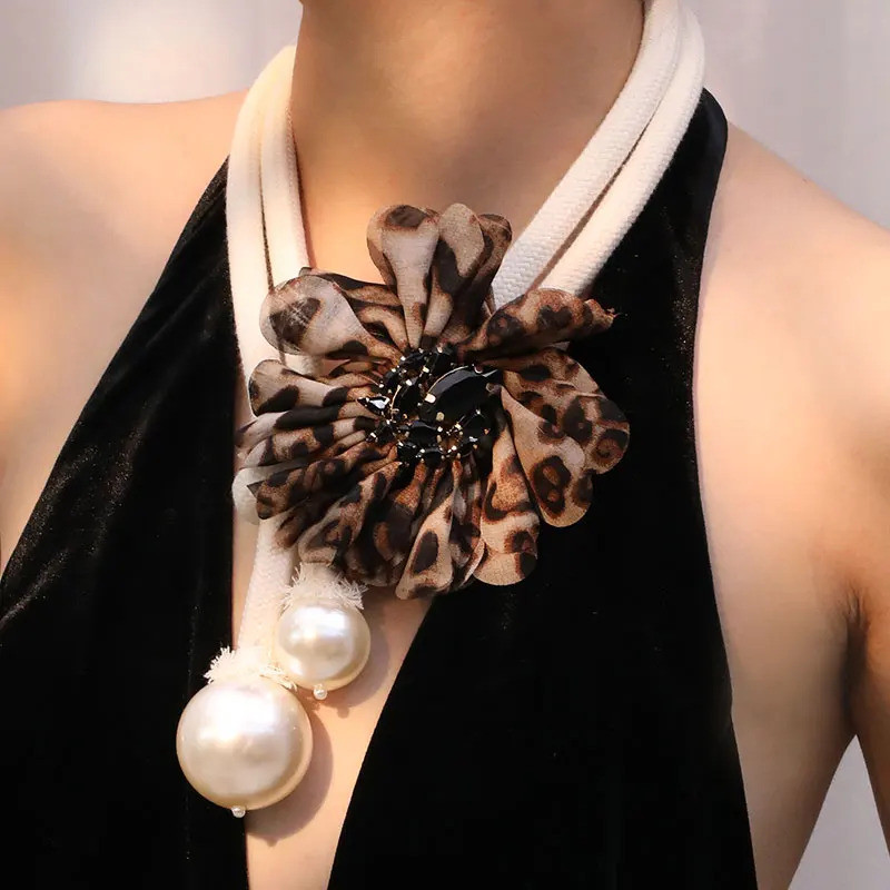 Fashion Statement Pearls&Fruits Necklace for Women Trendy Wedding Party Jewelry