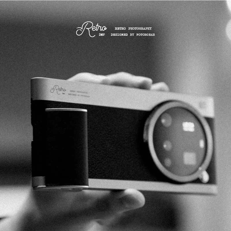 Fotorgear Professional การถ่ายภาพ Retro เคสโทรศัพท์คลาสสิกสําหรับ Xiaomi 15 Ultra T-mount,ใช้งานร่วมกับ 67 มม.เลนส์กรอง