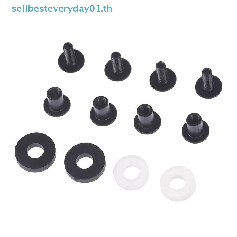 & Sellingbest & 6 ชุด ck Steel Short Post Chicago Screw Set Cross Head เหมาะสําหรับ DIY Kydex .