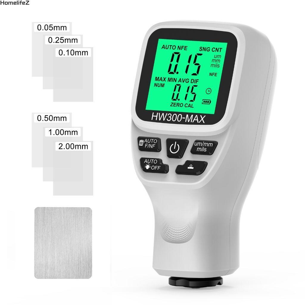 เครื่องวัดความหนา HW-300MAX - เครื่องมือวัดดิจิตอลสีขาว