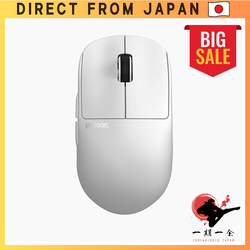 Pulsar Gaming Gears X2H v3 Wireless Gaming Mouse Ultra Lightweight 53g Symmetrical 2.4GHz 1ms 32000 