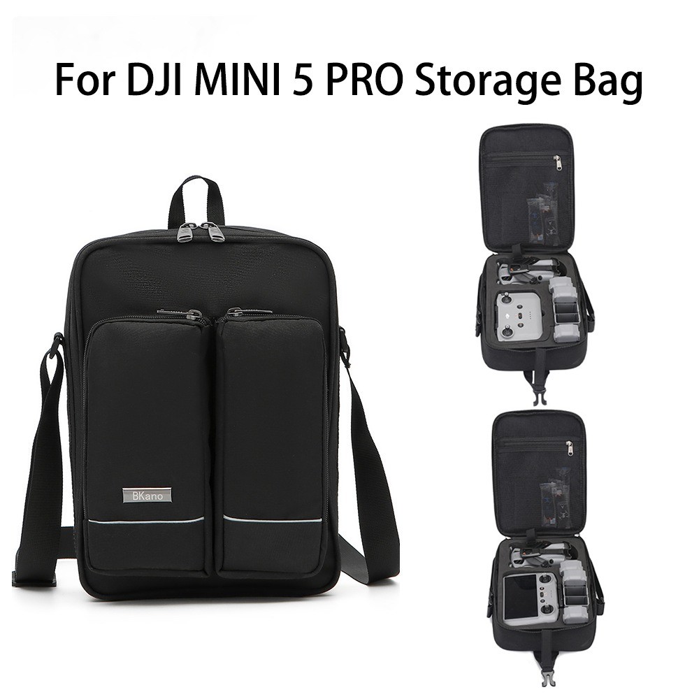 สําหรับกระเป๋าเก็บ DJI MINI 5 PRO, กระเป๋าผ้า, กระเป๋าสะพาย, กระเป๋าสะพายข้างเข้ากันได้กับ RC-N3/RC 2 รีโมทคอนโทรลชุดบินกระเป๋า