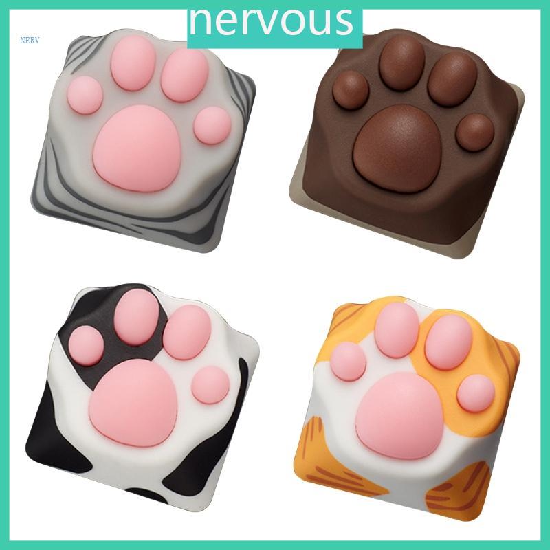 NERV สําหรับ Cherry MX Mechanical Keyboard Kitty Keycap คีย์บอร์ดอะไหล่