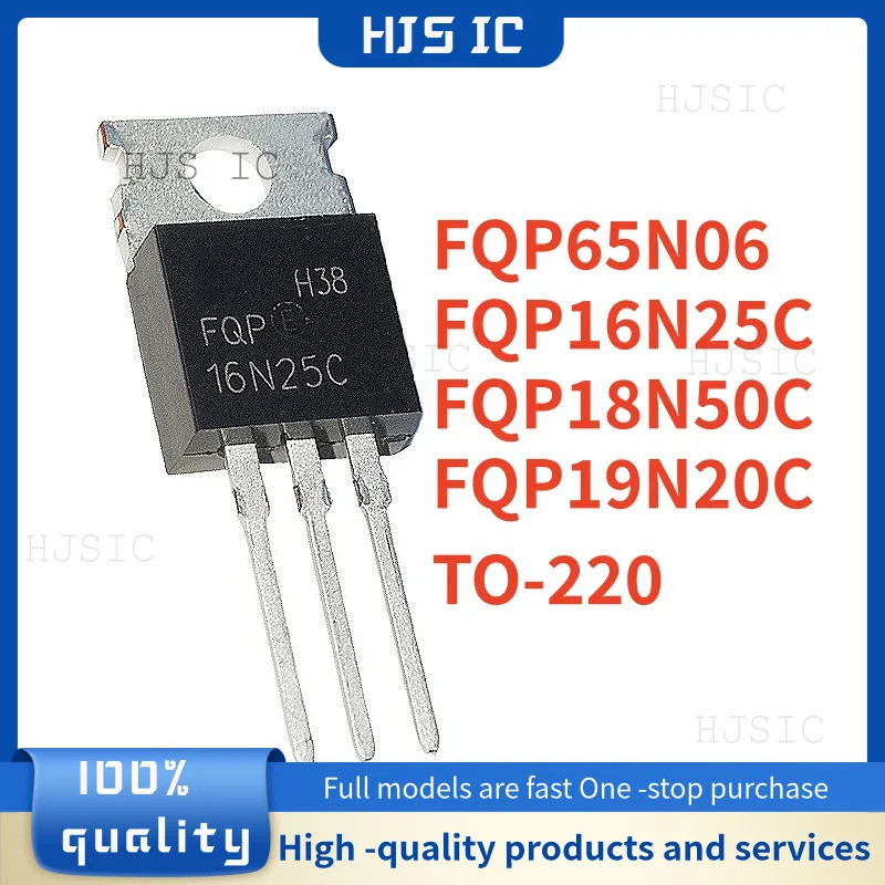 5PCS FQP16N25C FQP16N25 16N25 FQP19N20C FQP19N20 19N20 FQP65N06 FQP18N50C 18N50 F18N50 F80P18N50 F18