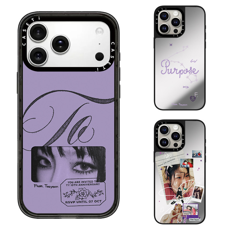 CASETiFY Taeyeon 10th Anniversary Music Record เหมาะสําหรับ iphone Apple 17promax Magnetic magfase เ