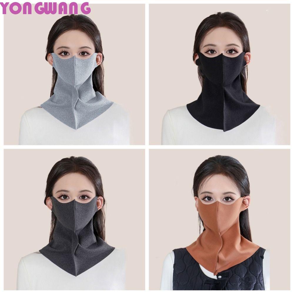 YONGWANG66HR 2 ชิ้นหน้ากากอุ่นคอ,คอป้องกันไม่มีร่องรอยรถจักรยานยนต์หน้ากากอุ่น,ความเรียบง่ายหนาWindp