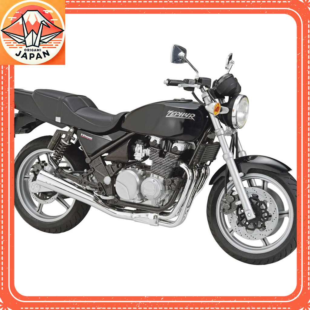 Aoshima Bunka Kyozaisha 1/12 The Bike Series No.13 Kawasaki ZR400C Zephyr 1989 รุ่นพลาสติก【Direct fr