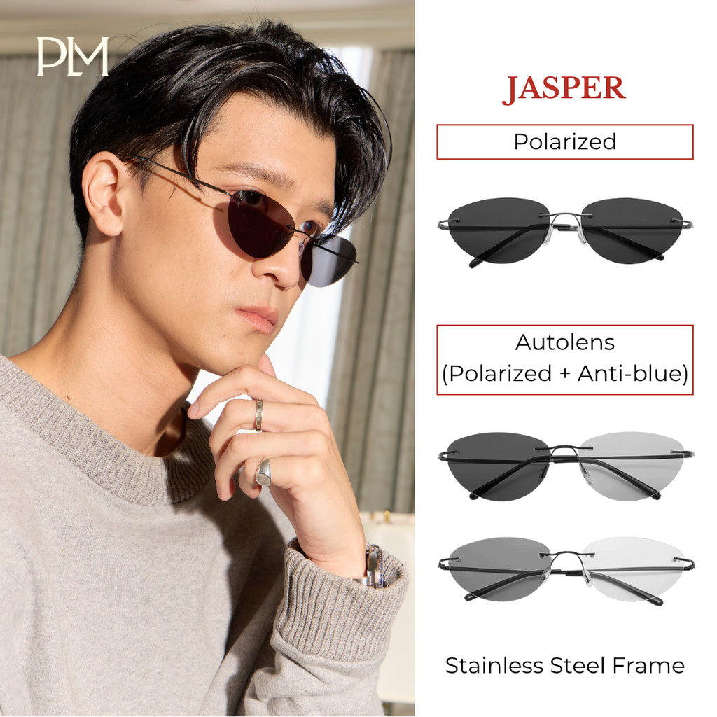 PLM (plume.bkk) แว่นกันแดดโพลาไรซ์รุ่น 'Jasper' Polarized Sunglasses