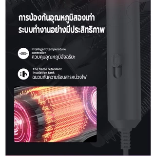 ไดร์เป่าผม 2200 วัตต์ ที่เป่าผมพับได้ เครื่องเป่าผม Hair dryer ไดร์พับได้ ปรับได้ทั้งลมร้อน/ลมเย็น ไอออนลบบำรุงเส้นผม