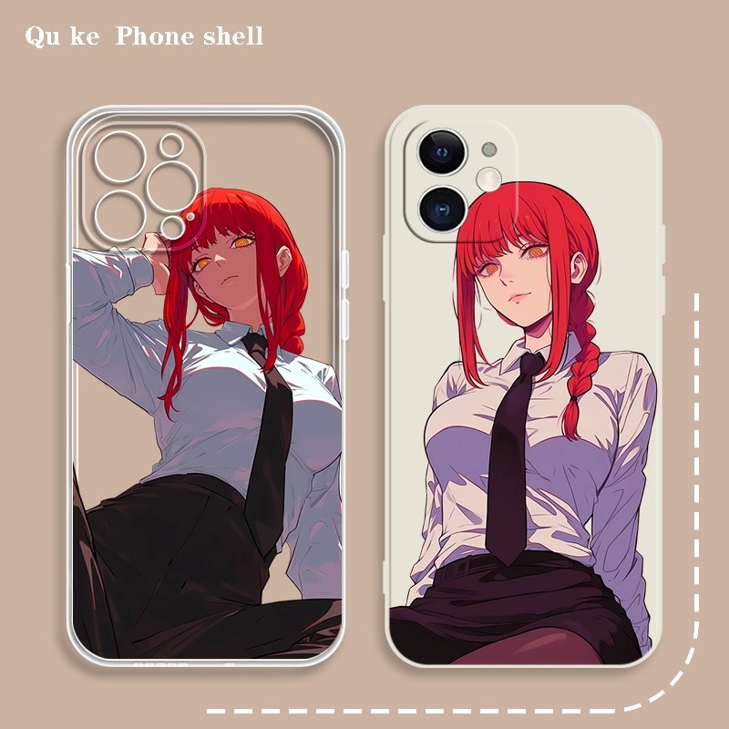 Chainsaw Man/Makima/Makimaเคสโทรศัพท์เหมาะสําหรับiPhone14 Soft Case/vldy