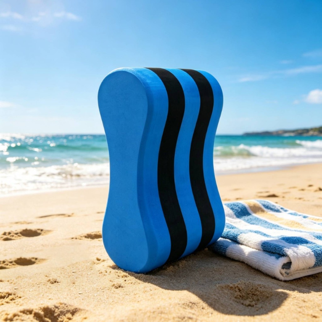 Figure-Eight Swim Buoy Contoured Pull Buoy พร้อม Central Opening Foam Pull Buoy Soft Swimming Aid Pr