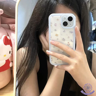 เคสใส ขาตั้ง+ดอกไม้ สไตล์ฮิตกันกระแทก Samsung A56 S24 S25 S22 S23 Ultra A17 A07 A26 A12 A03 A36 A16 A06 A55 A05s A14 A15