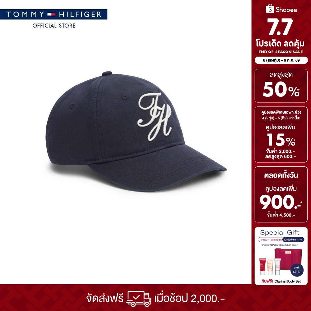 Tommy Hilfiger หมวก ผู้หญิง รุ่น AW0AW18221 DW6 - สีน้ำเงิน