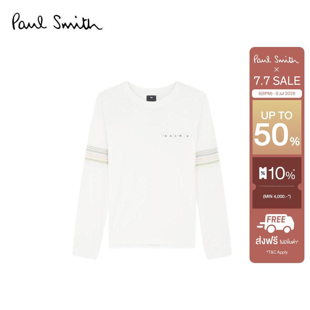 Paul Smith เสื้อยืดผู้ชาย รุ่น M2R-828R-VP5582-02 สี Off-White