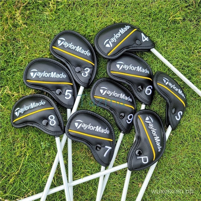 2026 10pics/a Lot Taylo-rMa-de Branded Golf Club Headcover Iron (3,4,5,6,7,8,9,P,A,S) Sports Golf Cl