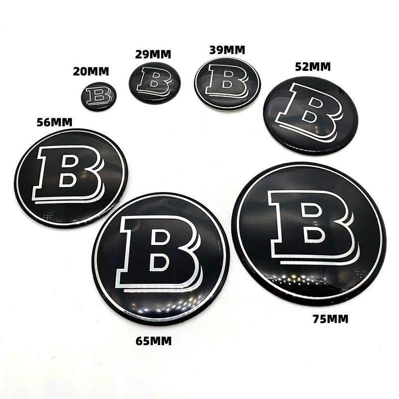 สมาร์ท BRABUS ฝาครอบป้าย BRABUS ด้านหลัง BRABUS ฟรีป้ายฝาครอบไฟท้ายป้าย JABF