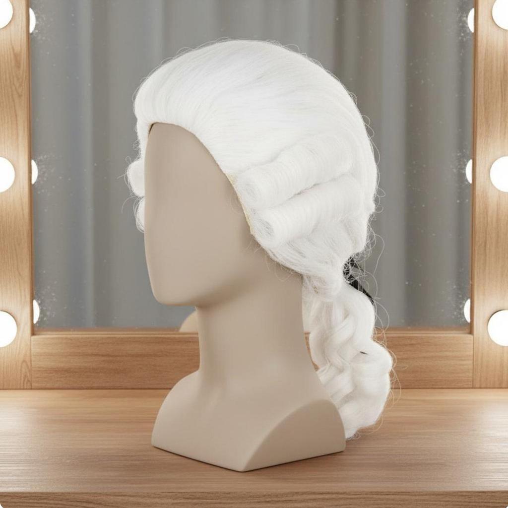 [arutoxalc] พบพ่อ Hairpiece Breathable Mesh Barrister Hairpiece Beige