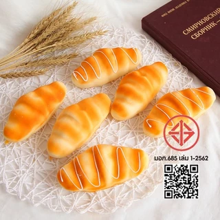 👐พร้อมส่ง👐ของเล่นบีบอัด สกุชชี่ ขนมปังสร้างสรรค์ ของเล่น อาหารจำลอง