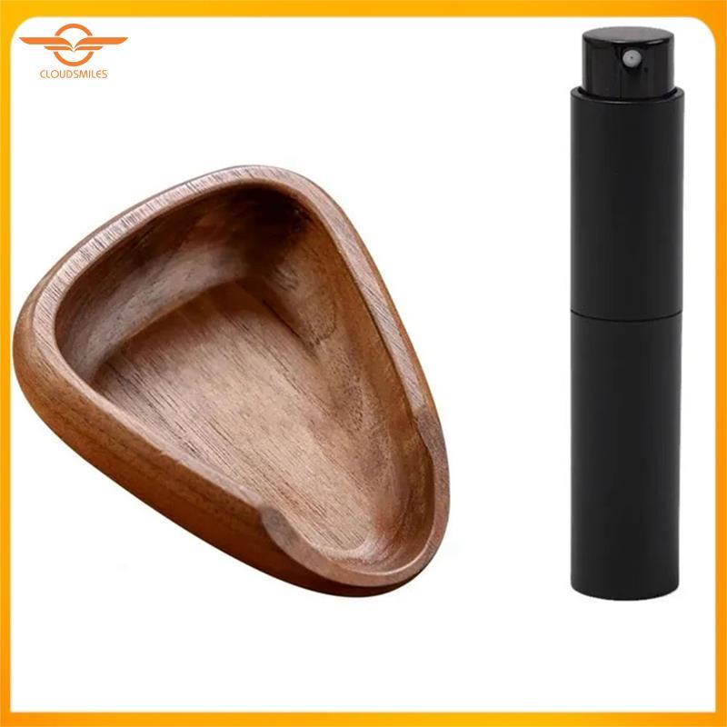 [CloudsMiles] Coffee Bottle Coffee Beans Wood Dish Coffee Bean Bowl