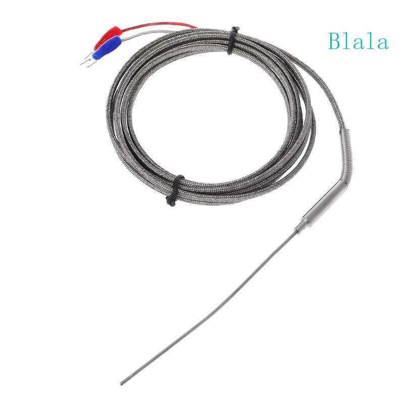 Blala 2m K ประเภท Professional Thermocouple สแตนเลส 1 5 มม. Probe เซ็นเซอร์ควบคุมอุณหภูมิ