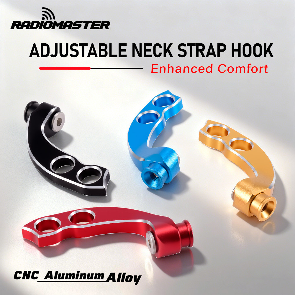 9IMOD ปรับ Lanyard Hook CNC อลูมิเนียมขยายสายคล้องคอสําหรับ TX15 TX16S MK3 RC วิทยุเครื่องส่งสัญญาณ Controller